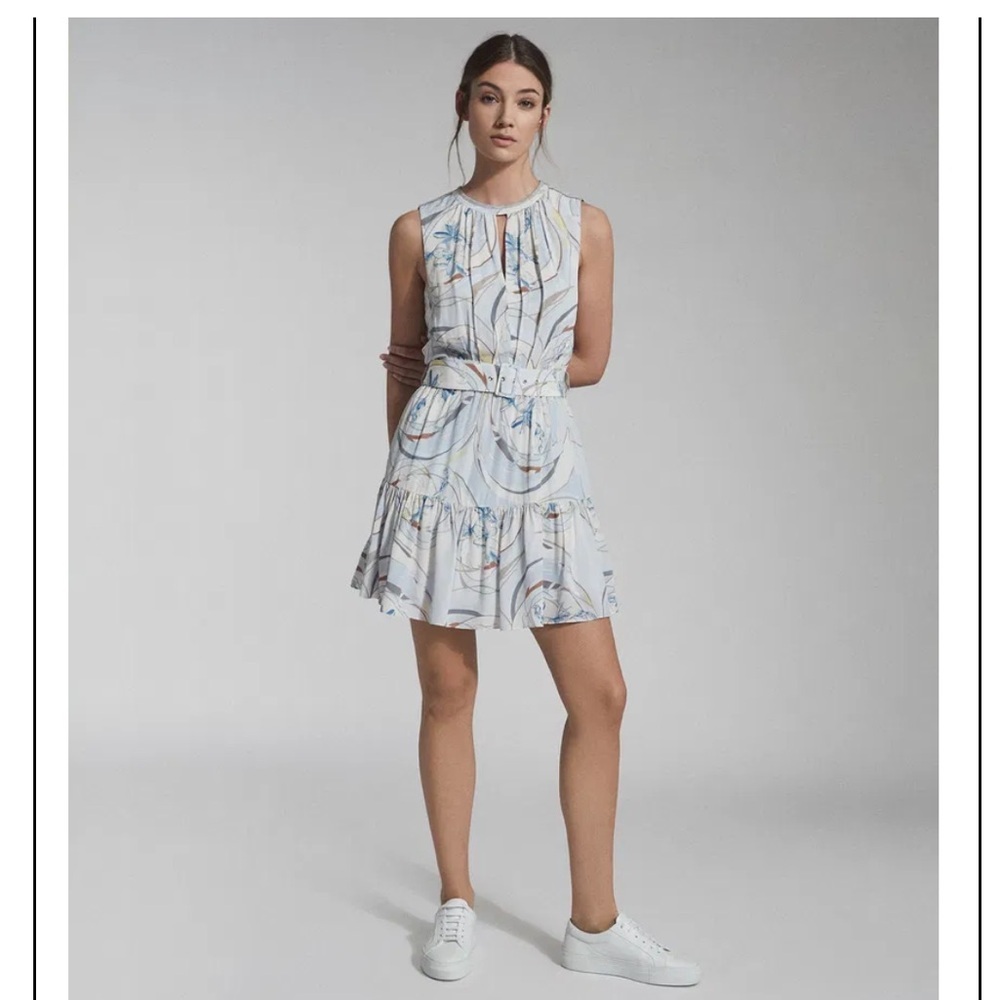 Reiss Vienna Swirl Dress sz 6